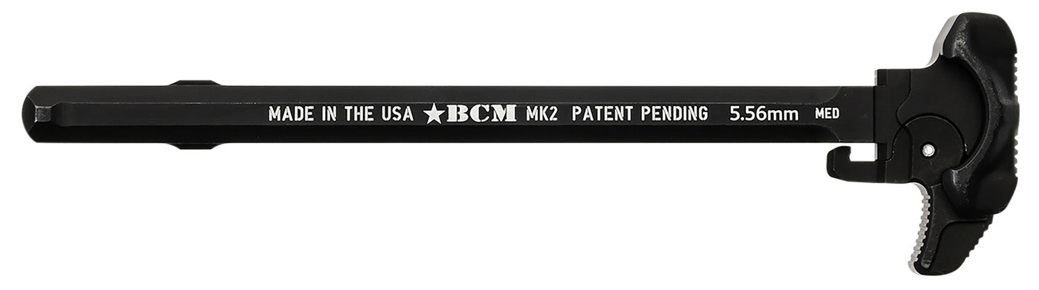 Bravo Company BCM Asymmetric MK2 Charging Handle Medium AR-15 Black 7075 T-6 Aluminum
