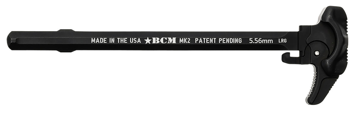 Bravo Company BCM Asymmetric MK2 Charging Handle Large AR-15 Black 7075 T-6 Aluminum