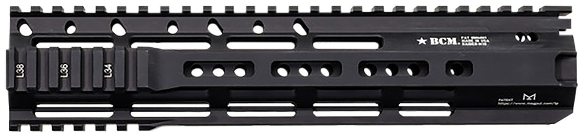 BCM 10" RAIDER-M13 Free-Float M-LOK Rail Black Anodized Aluminum AR