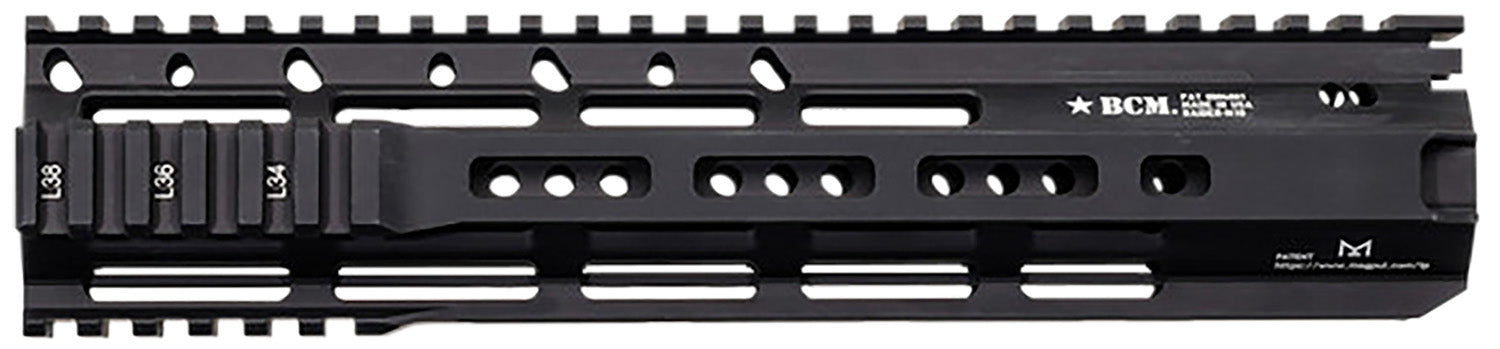 BCM 10" RAIDER-M13 Free-Float M-LOK Rail Black Anodized Aluminum AR
