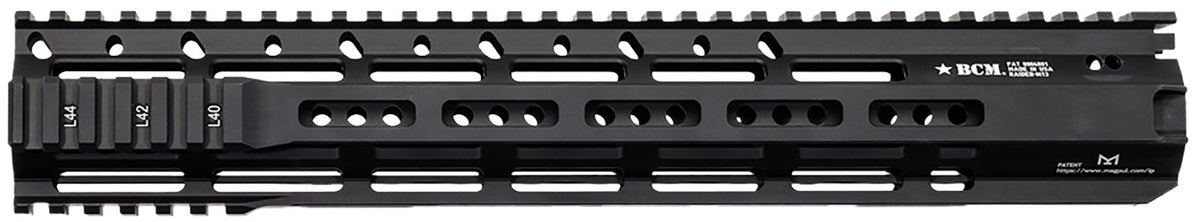 BCM 13" RAIDER-M13 Free-Float M-LOK Rail Black Anodized AR-Platform