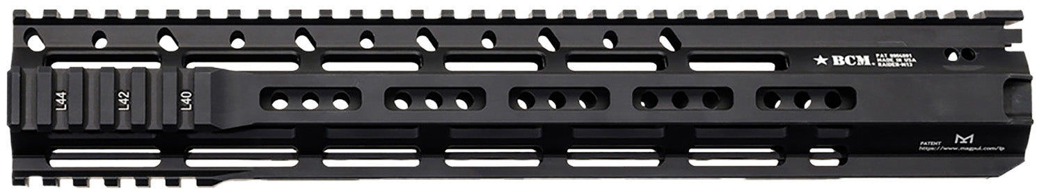 BCM 13" RAIDER-M13 Free-Float M-LOK Rail Black Anodized AR-Platform