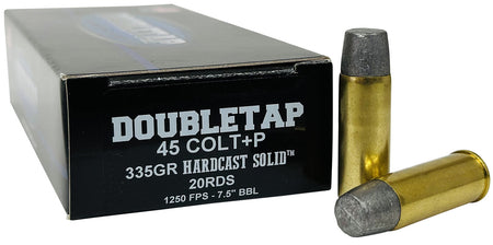 DoubleTap Hunter Self Defense .454 Casull 335 grain Hard Cast Solid ammunition