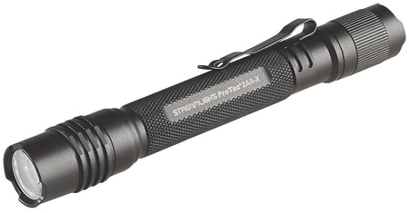 Streamlight ProTac 2AA-X USB Multi-Fuel Slim Tactical Flashlight Black 550 Lumens White LED