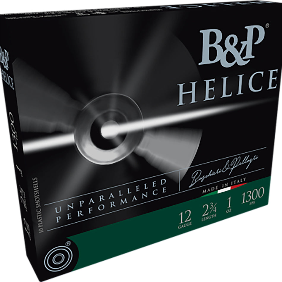 Baschieri and Pellagri Helice Shotgun Ammo 12 Gauge 2.75 in 1 oz #8
