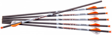 Ravin 400 Grain .001 Straightness Premium Crossbow Arrows 6 Pack