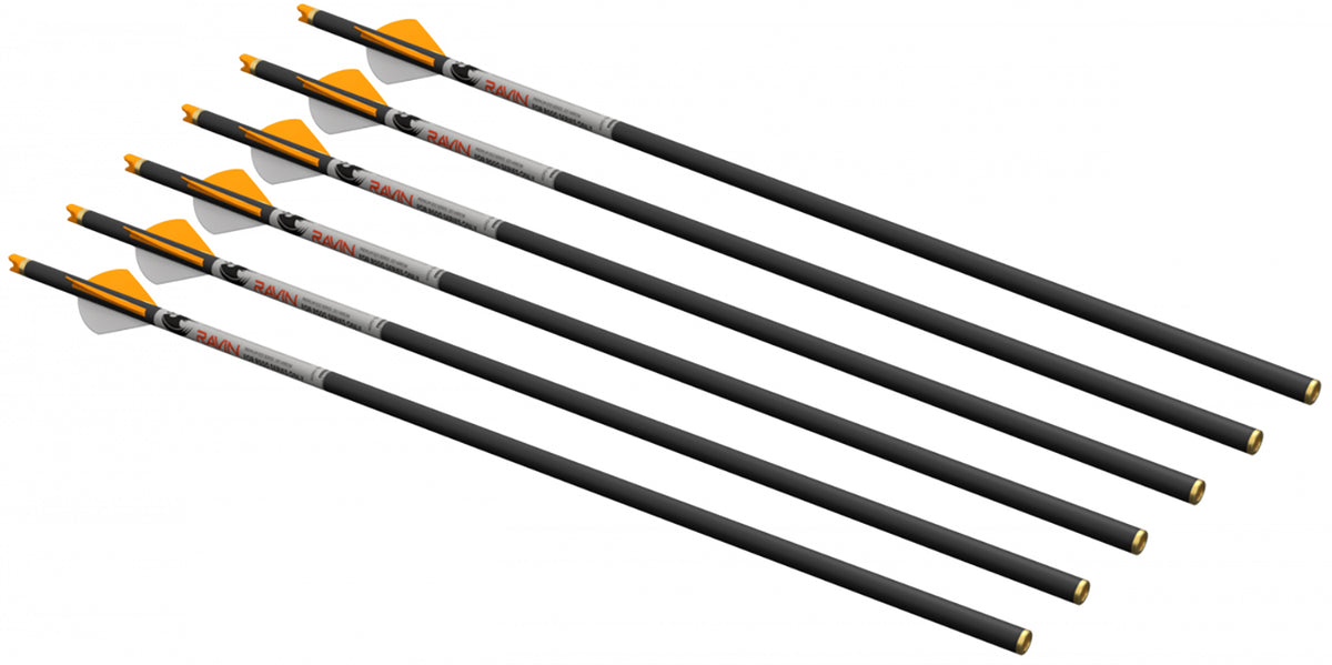 Ravin R500/50X Series R121 Premium .001" Crossbow Arrows 6 Pack