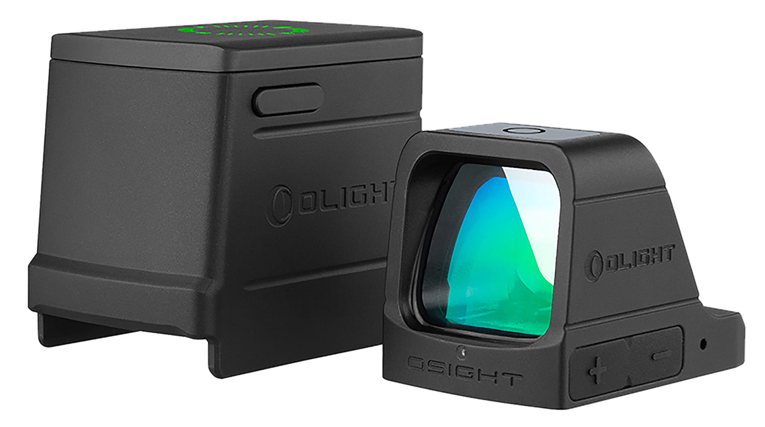 Osight GN Magnetic Charging 1x 3 MOA Green Dot Reflex Optic Matte Black