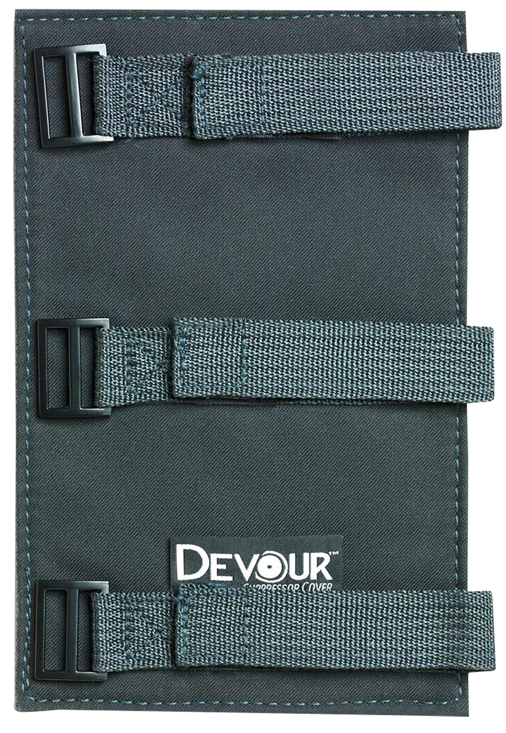 Banish Devour 7" Black Silencer Cover with Adjustable Straps