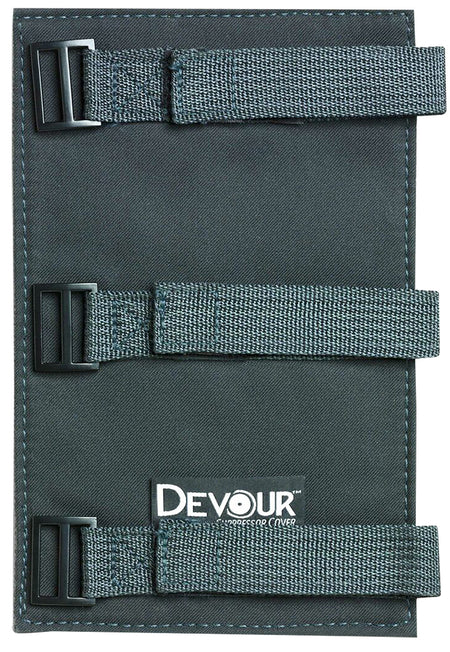 Banish Devour 7" Black Silencer Cover with Adjustable Straps