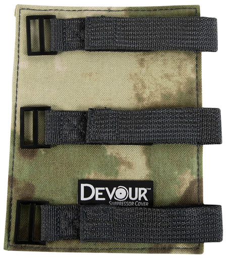 Banish Devour 9" Gray Silencer Heat Cover with Adjustable Straps