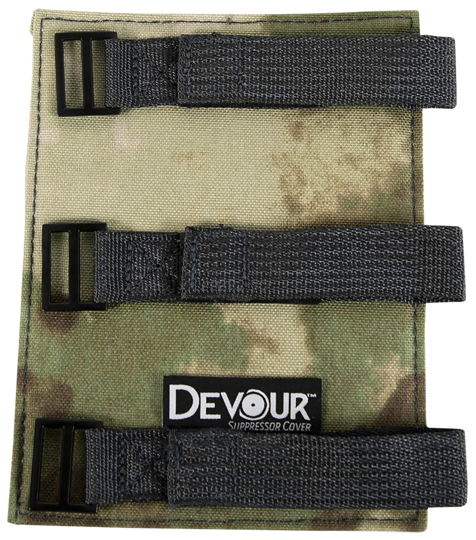 Banish Devour 9" Gray Silencer Heat Cover with Adjustable Straps