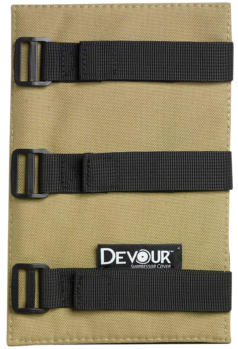 Banish Devour 9" Tan Silencer Cover with Silica-Coated Non-Slip Design