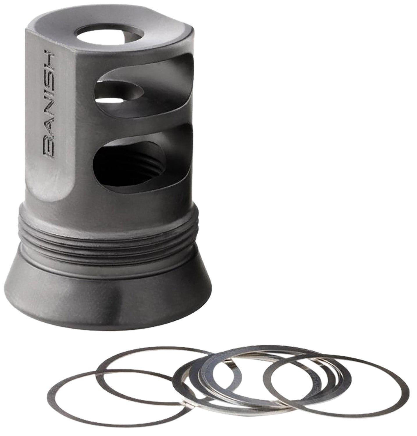 Banish 30 Gold 5/8x24 Muzzle Brake with Included Shim Kit