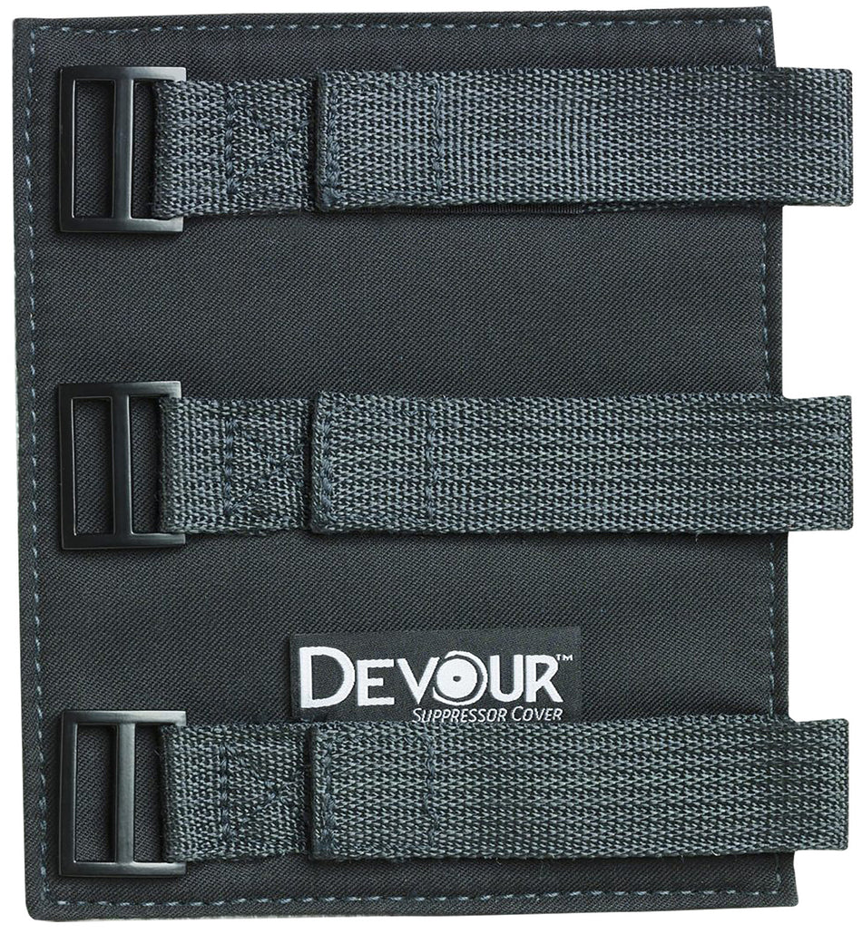 Banish Devour 10" Black Silencer Cover with 1800F Rated Fire-Resistant Lining