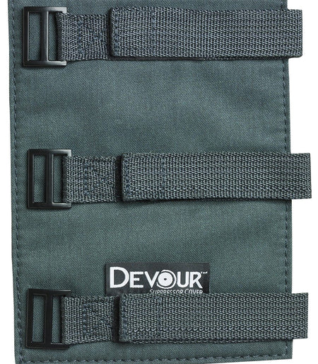 Banish Devour 9" Gray Silencer Cover - Fire & Scratch Protection