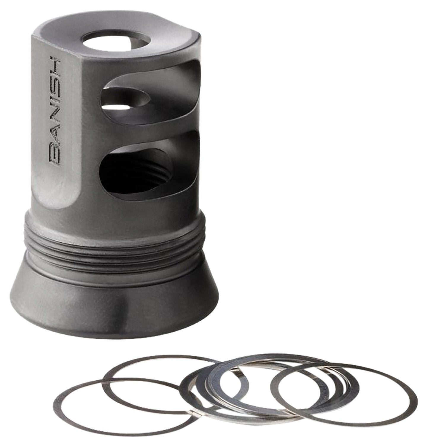 Banish 30 Gold 1/2x28 Muzzle Brake with Included Shim Kit