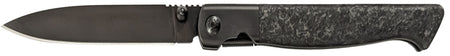 Cold Steel CSFL39SDP Spectre 3.80" Folding Drop Point CPM 20V SS Blade with Forged Carbon Fiber Handle