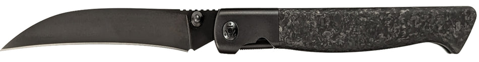 Cold Steel CSFL39SHB Spectre Hawksbill 3.80" Folding CPM 20V SS Talon Blade, Forged Carbon Fiber Handle