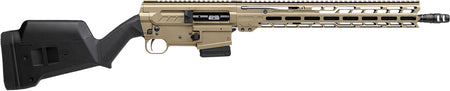 CMMG 30A650ACT Dissent BR4 *CA Compliant 300 Blackout 10+1 16.10" Black Nitride Threaded Barrel, Coyote Tan Cerakote Picatinny Rail Aluminum Receiver, Magpul SGA Black Synthetic Stock