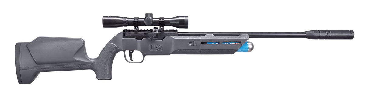 Umarex Komplete NCR .22 PCP Rifle NitroAir Single-Use N2 Cartridge 25 FPE 4x32 Scope