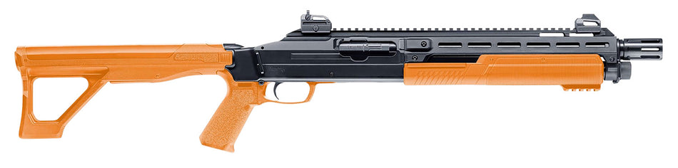 Umarex P2P HDX CO2 Pepper Ball Shotgun .68 Cal 16-Round Capacity 60 ft Orange/Black