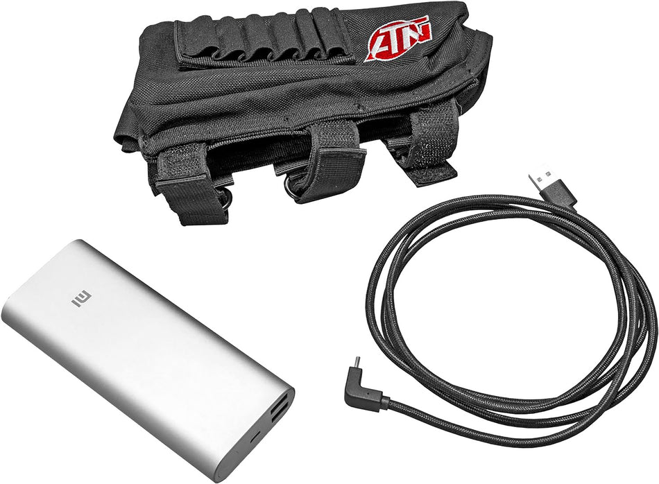 ATN ACMUBAT160 Extended Life Power Pack 20,000 mAh Silver for BinoX/OTS Optics