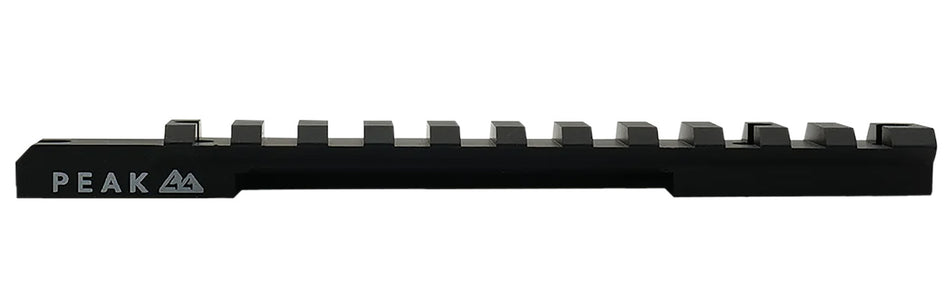 Weatherby J010005 Matte Black Aluminum Weaver-Style Picatinny Rail Fits Weatherby Vanguard Long Action 20 MOA
