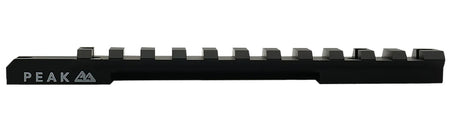 Weatherby J010006 Matte Black Aluminum Weaver-Style Picatinny Rail Fits Weatherby Vanguard Short Action 20 MOA