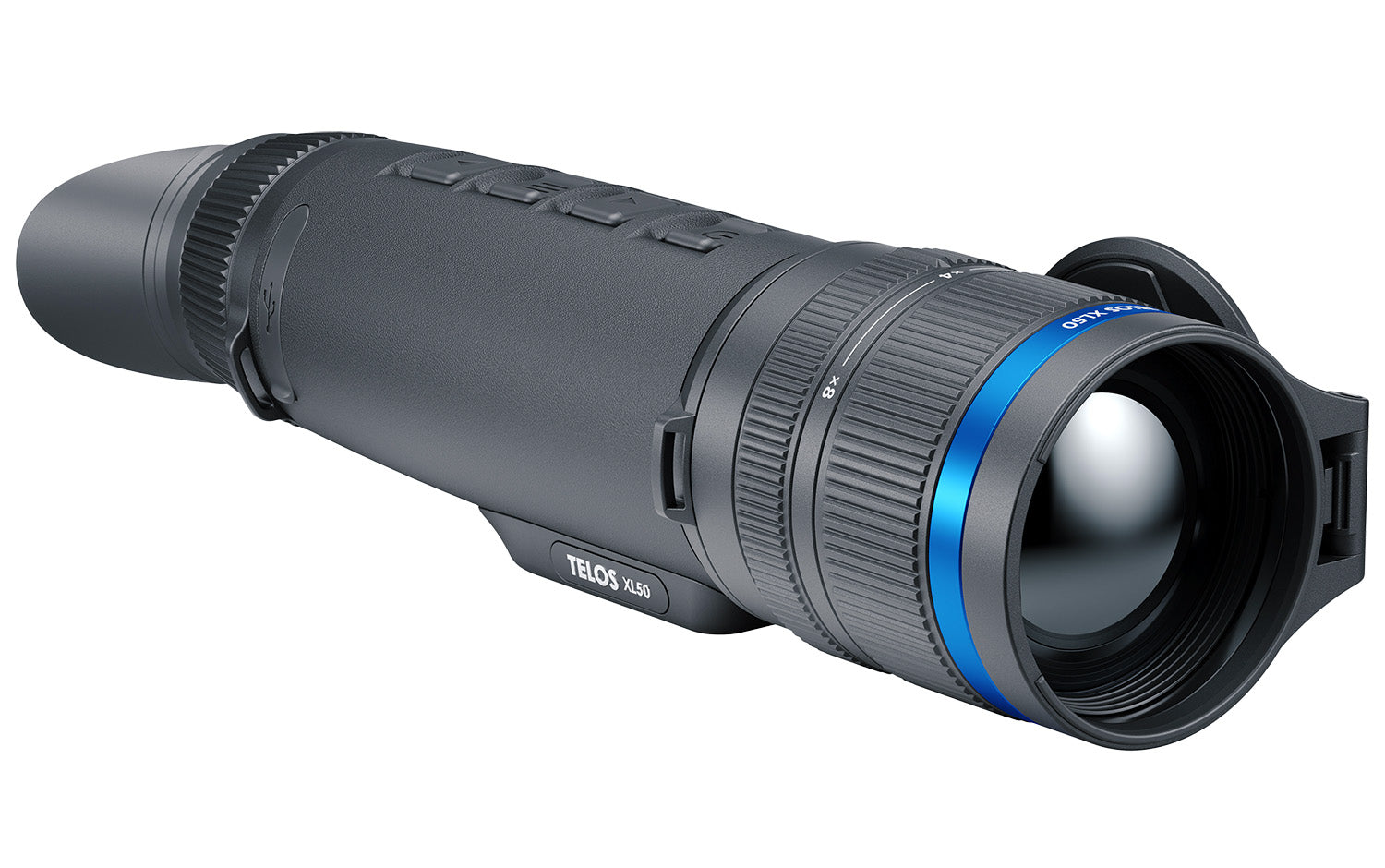 Pulsar Telos XL50 Rubber Armored Thermal Monocular Black 2.5-20x 50mm 1024x768 Digital Zoom 8x