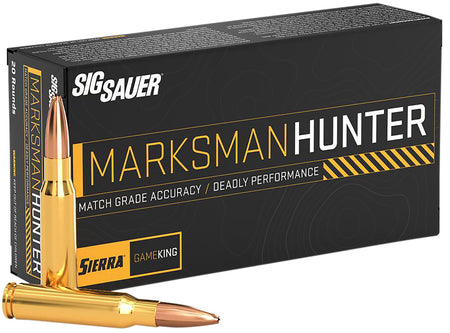 Sig Sauer Marksman Hunter .270 Winchester 140 grain Jacketed Hollow Point ammunition