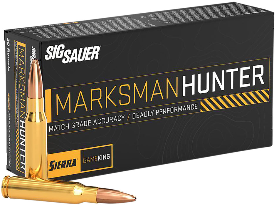 Sig Sauer Marksman Hunter .270 Winchester 140 grain Jacketed Hollow Point ammunition