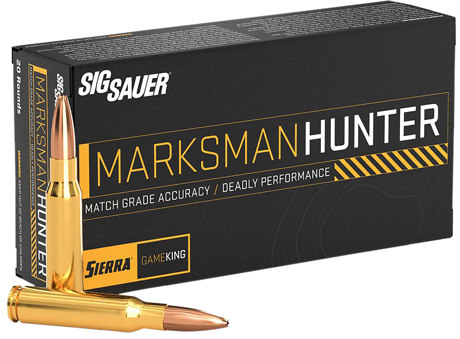 Sig Sauer Marksman Hunter .300 Winchester Mag 165 grain Jacketed Hollow Point ammunition
