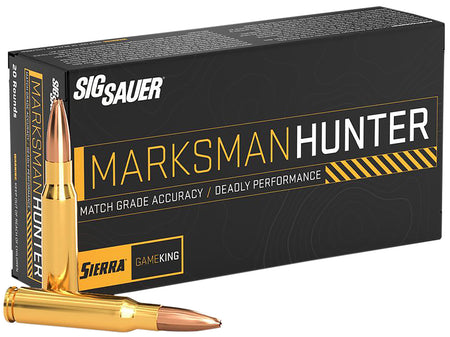 Sig Sauer Marksman Hunter 7mm Remington Mag 160 grain Jacketed Hollow Point ammunition