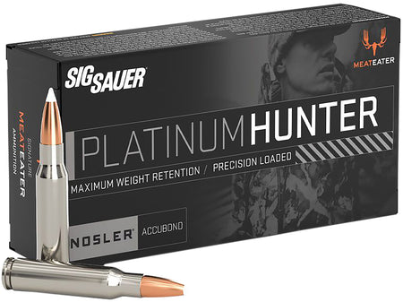 Sig Sauer Sig Sauer Platinum Hunter 6.5mm Creedmoor 140 grain Nosler AccuBond ammunition