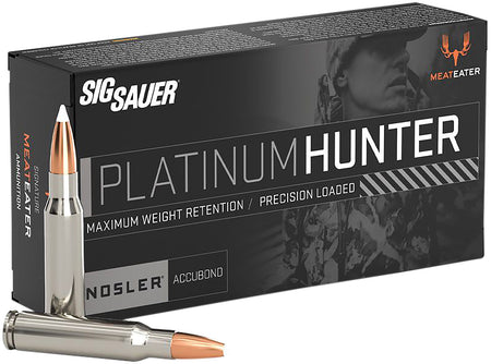 Sig Sauer Platinum Hunter .300 Winchester Mag 180 grain Nosler AccuBond Bonded Polymer Tip ammunition