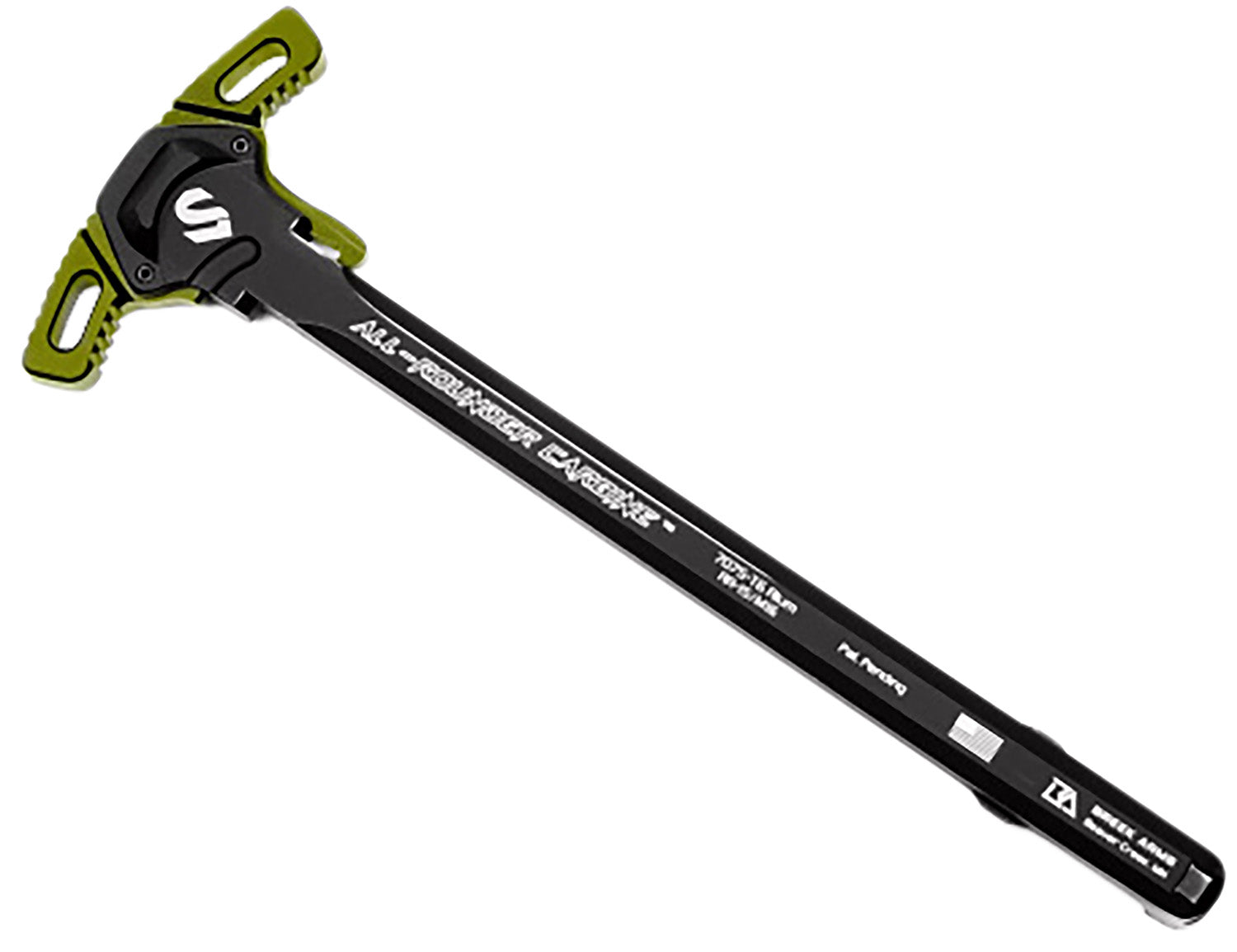 Lead & Steel AR-15/M16 OD Green Type 3 Hard Anodized Charging Handle LS-CHODE-ODG