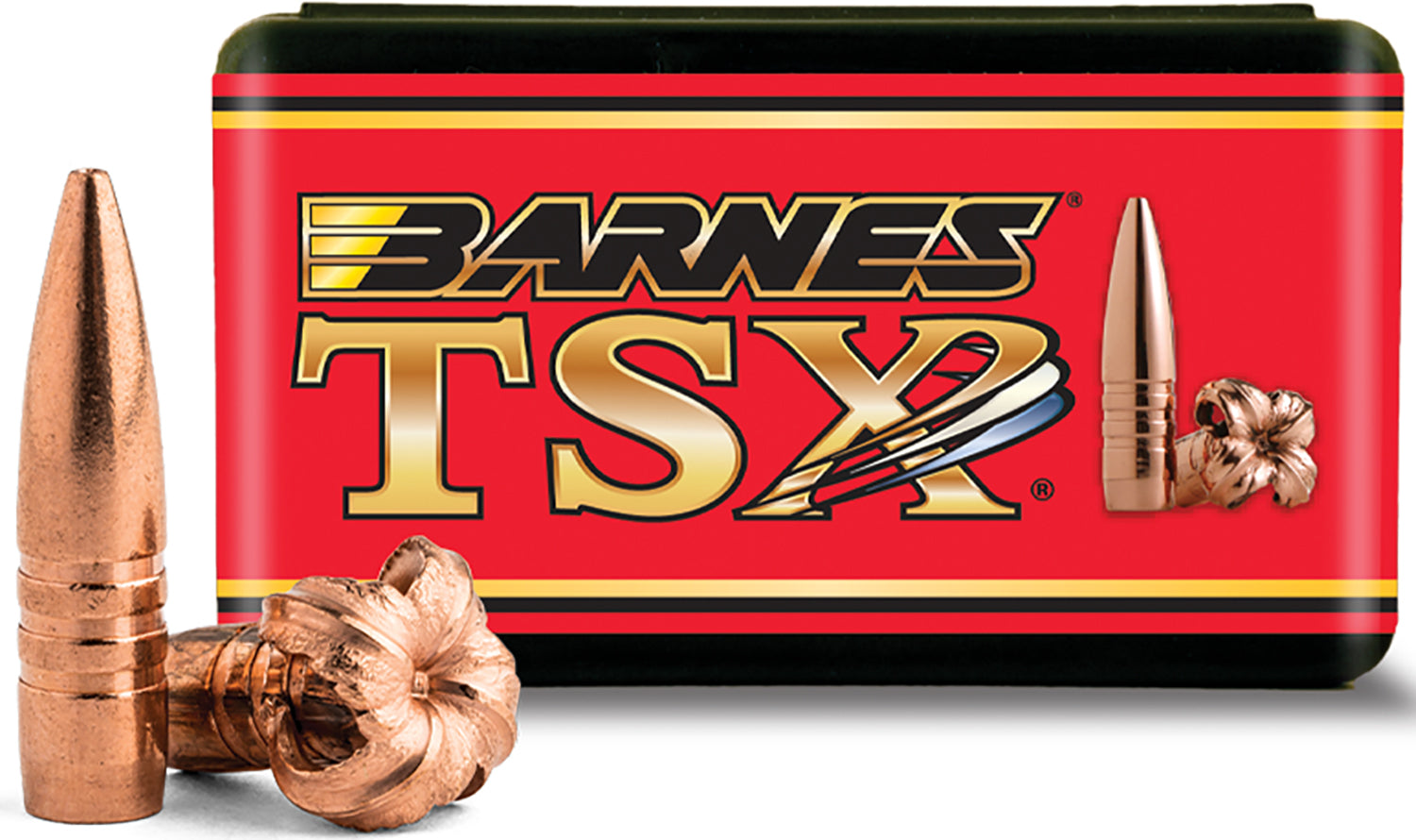 Barnes TSX 35 Rem 180gr Flat Nose Bullets 50/Box