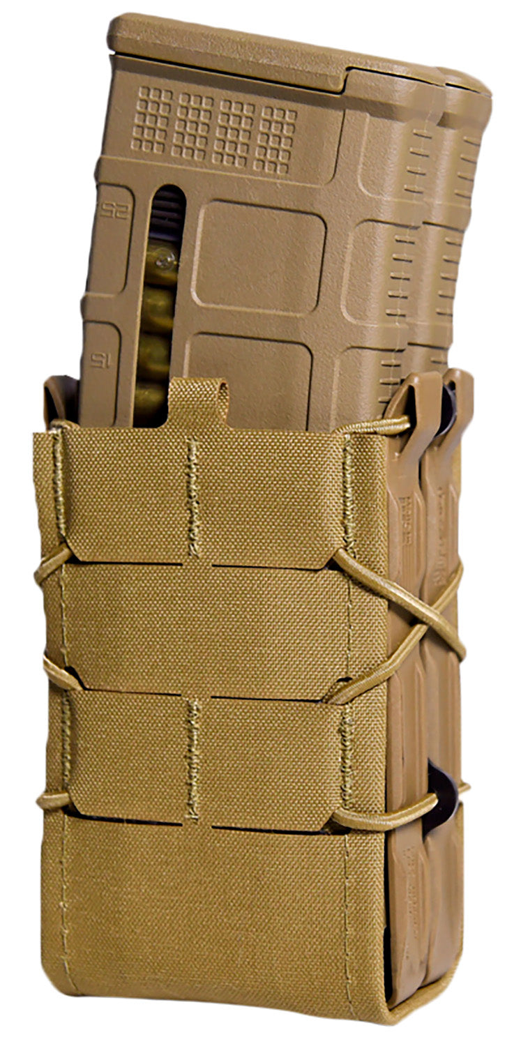 HSGI 242R00CB Gen 2 X2R TACO Coyote Brown Laminate MOLLE/Belt Dual Rifle Magazine Holder