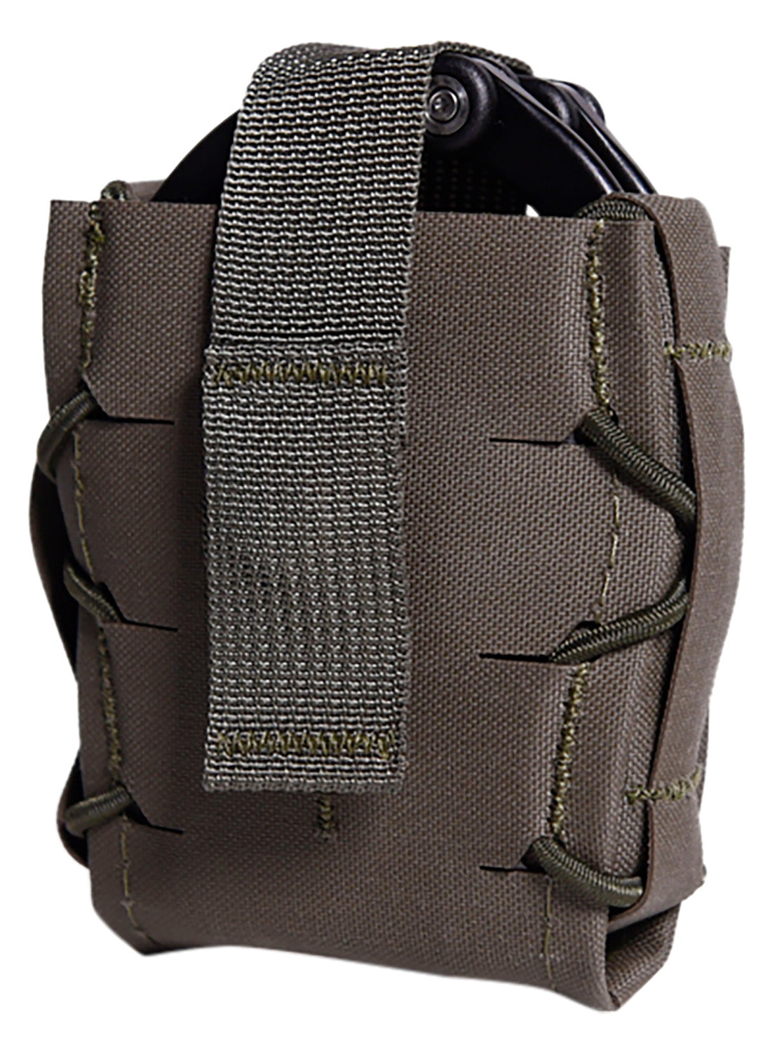 HSGI 24DC00OD Gen 2 TACO OD Green Nylon Laminate MOLLE Handcuff Retention Pouch