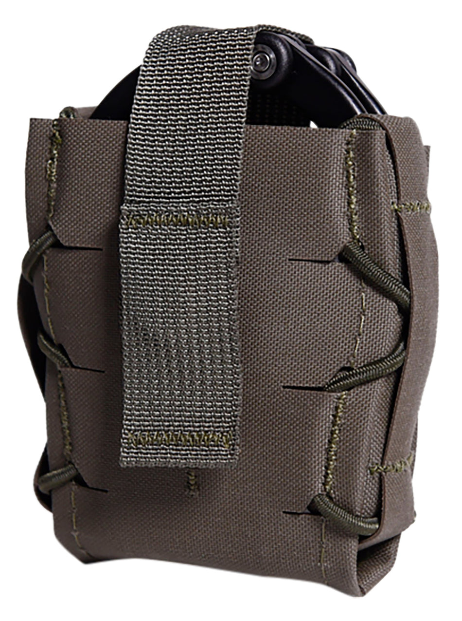 HSGI 24DC00OD Gen 2 TACO OD Green Nylon Laminate MOLLE Handcuff Retention Pouch