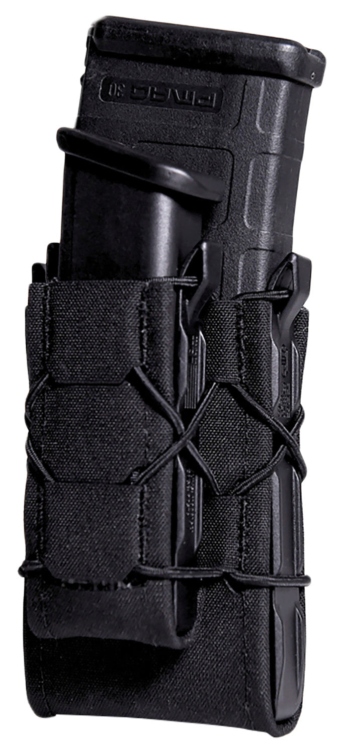 HSGI 24DD00BK Gen 2 Double Decker TACO Black Nylon MOLLE/Belt Dual Mag Holder
