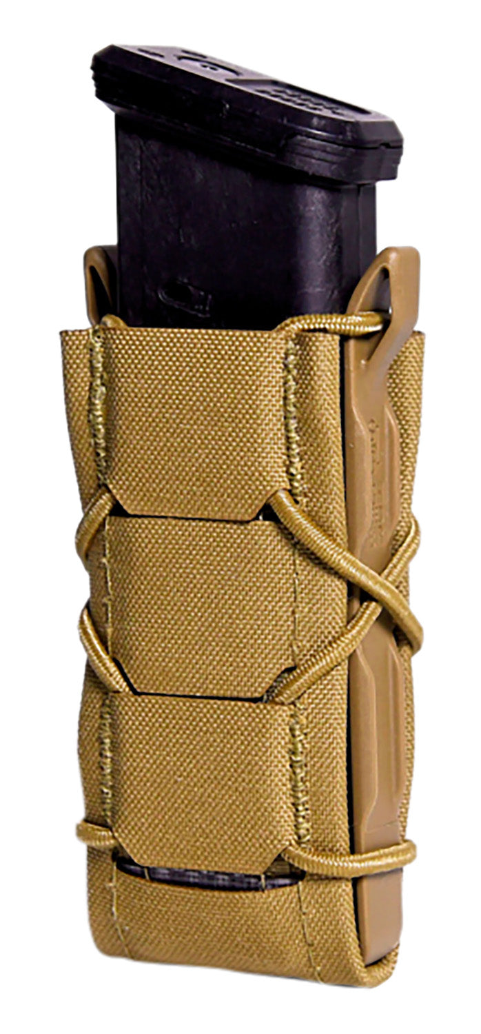 High Speed Gear 24PT00CB TACO Gen 2 Coyote Brown MOLLE Mount Pistol Mag Pouch