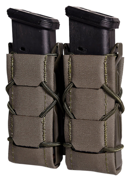 High Speed Gear 24PT02OD TACO Gen 2 Double OD Green MOLLE Mount Pistol Mag Pouch