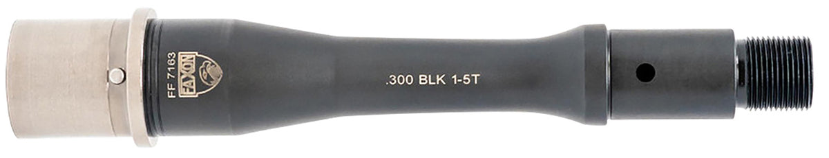 Faxon 300 BLK Match Series 6" 416-R Stainless QPQ Nitride AR Barrel