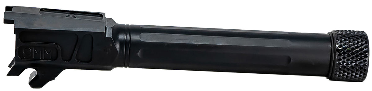 Faxon 9mm Luger Match Series Black Nitride Stainless Steel Fluted Barrel for SIG Sauer P365