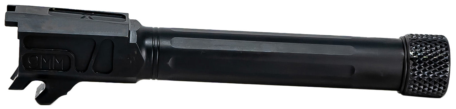 Faxon 9mm Luger Match Series Black Nitride Stainless Steel Straight Fluted Barrel for P365 XL