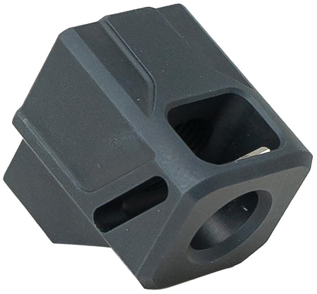 Faxon FFPACOMPDSG01 EXOS-513 6061 Aluminum Pistol Compensator Black Nitride Glock Gen3