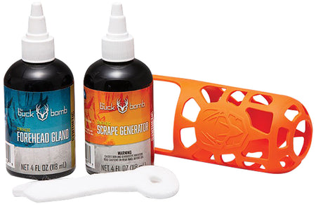The Buck Bomb 4oz Scrape Kit Plus Synthetic Deer Attractant Set HSBB200069