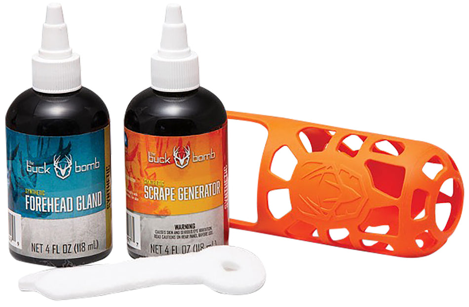 The Buck Bomb 4oz Scrape Kit Plus Synthetic Deer Attractant Set HSBB200069